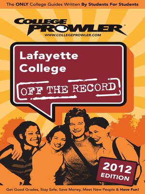 cover image of Lafayette College 2012